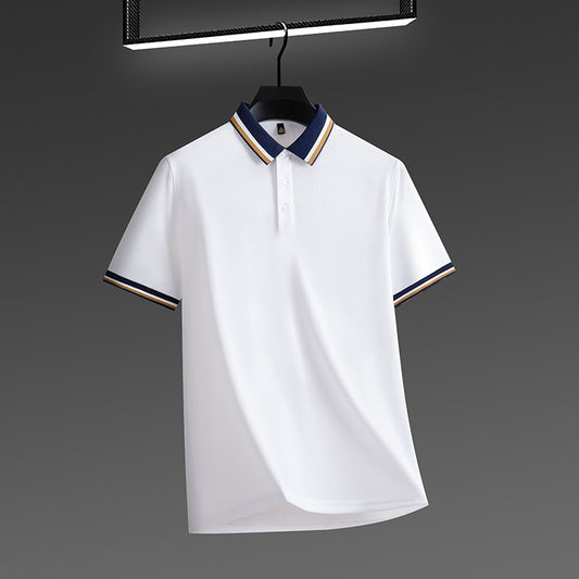 Signature Polo with Modern Collar & Sleeve Trim