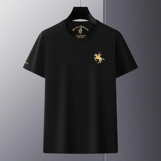 Premium Embroidered Logo T-shirt for Men