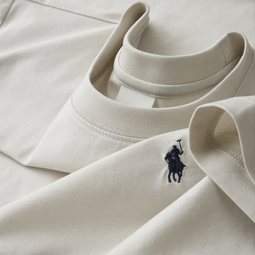 Classic Embroidered Polo Rider Cotton T-Shirt