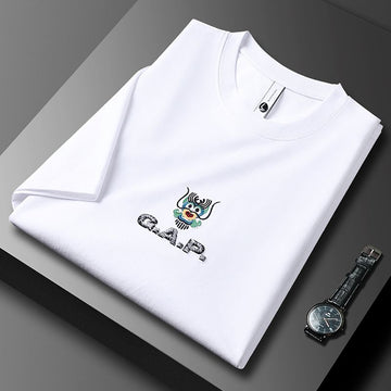 Premium Embroidered Logo T-shirt for Men